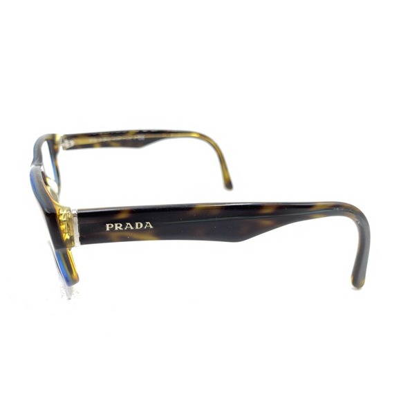Prada VPR 16M ZXH-1O1 Tortoise Brown Eyeglasses Frames 53-16 140 Italy - Picture 7 of 12